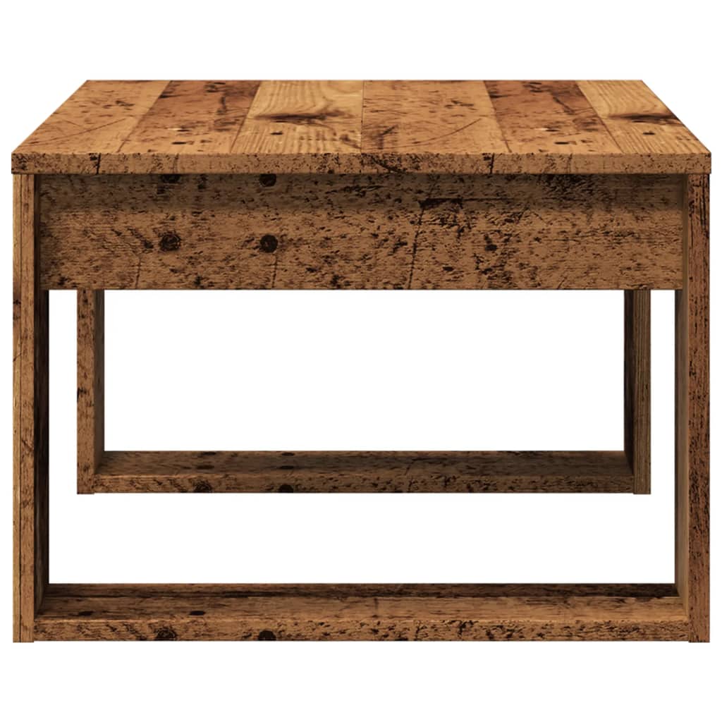 Beistelltisch Altholz-Optik 50x50x35 cm Holzwerkstoff