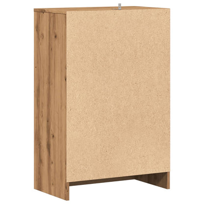 Schuhschrank Artisan-Eiche 60x35x92 cm Holzwerkstoff