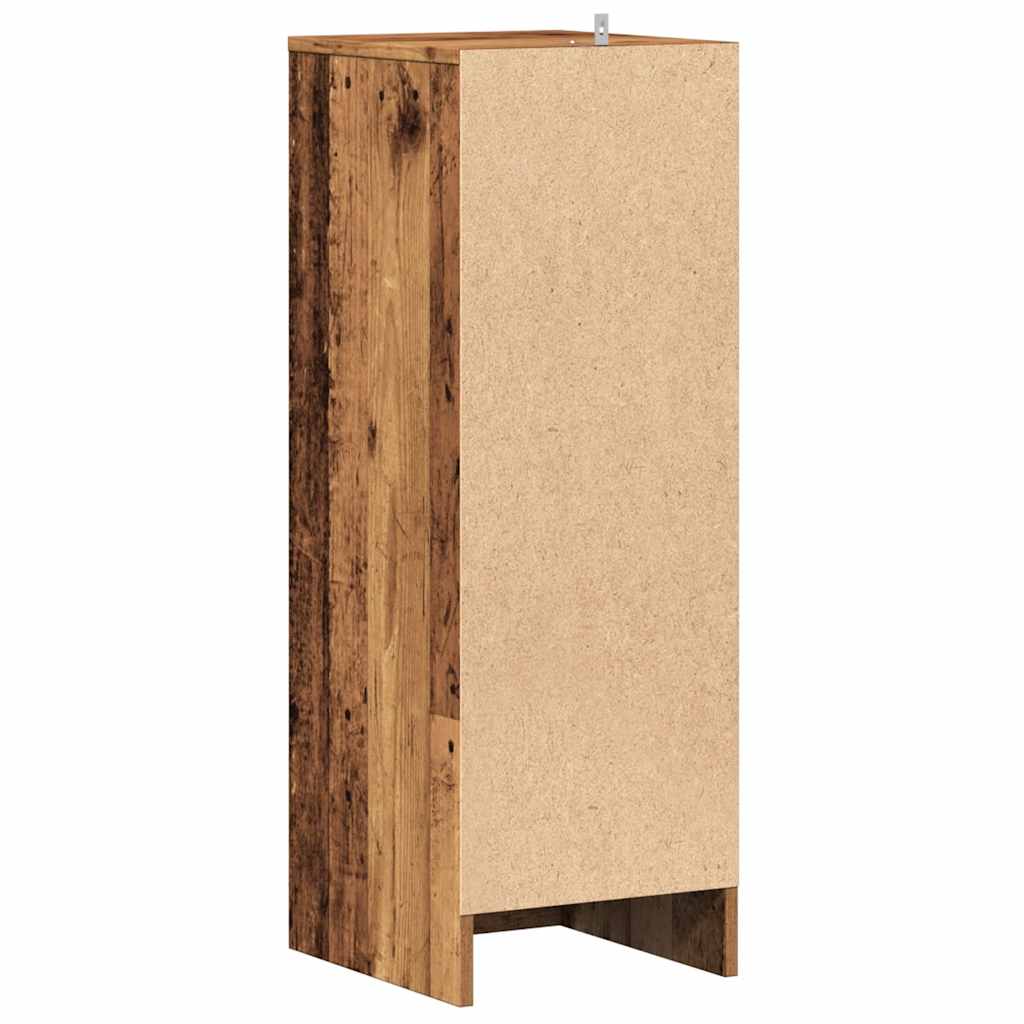 Schuhschrank Altholz-Optik 32x35x92 cm Holzwerkstoff