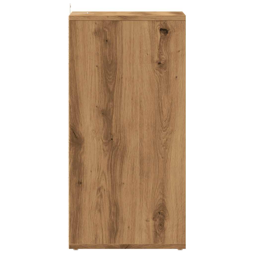 Schuhschrank Artisan-Eiche 32x35x70 cm Holzwerkstoff