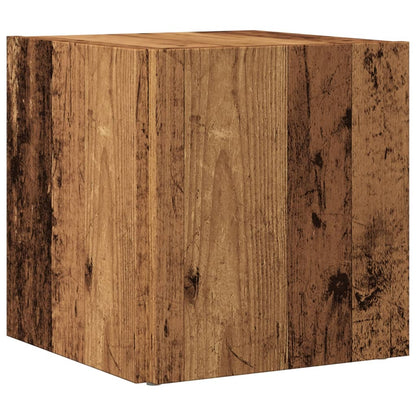 Beistelltisch Altholz-Optik 33x33x34 cm Holzwerkstoff