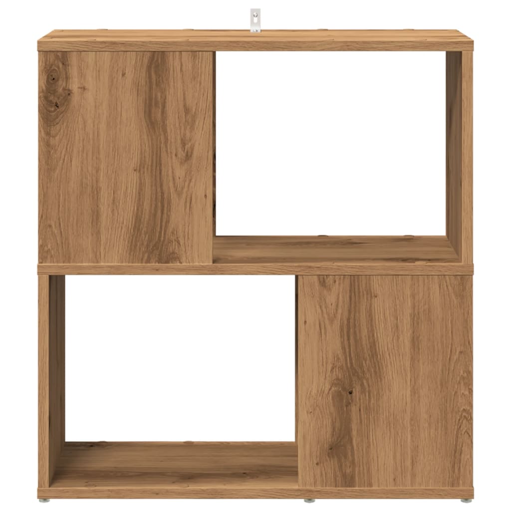 Bücherschrank Artisan-Eiche 60x24x63 cm Holzwerkstoff