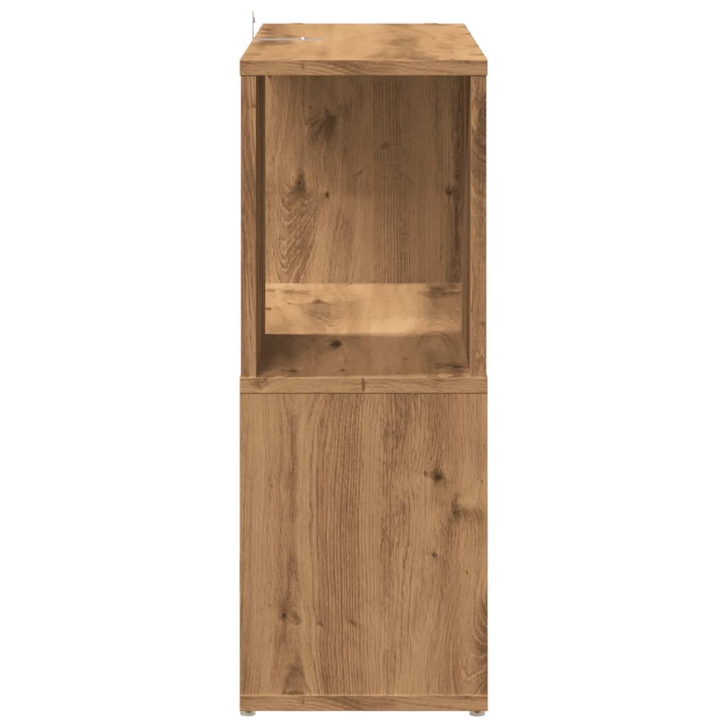 Bücherschrank Artisan-Eiche 60x24x63 cm Holzwerkstoff