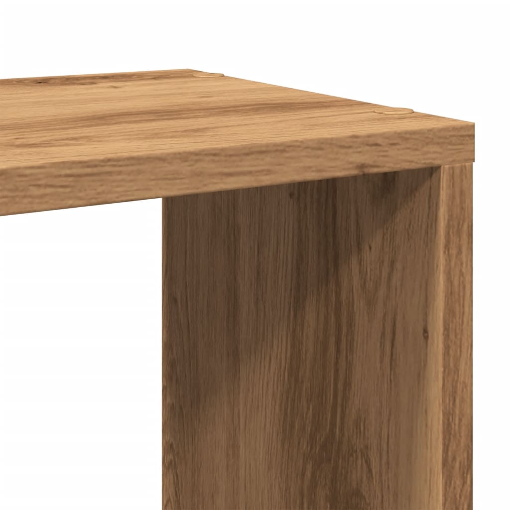 Bücherschrank Artisan-Eiche 60x24x63 cm Holzwerkstoff