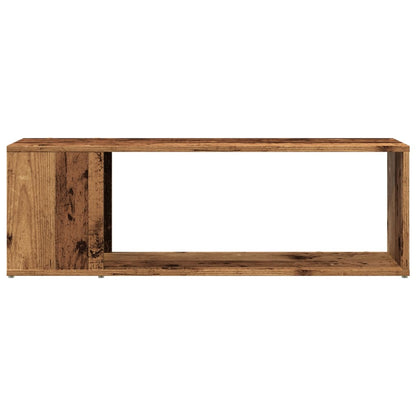 TV-Schrank Altholz-Optik 100x24x32 cm Holzwerkstoff