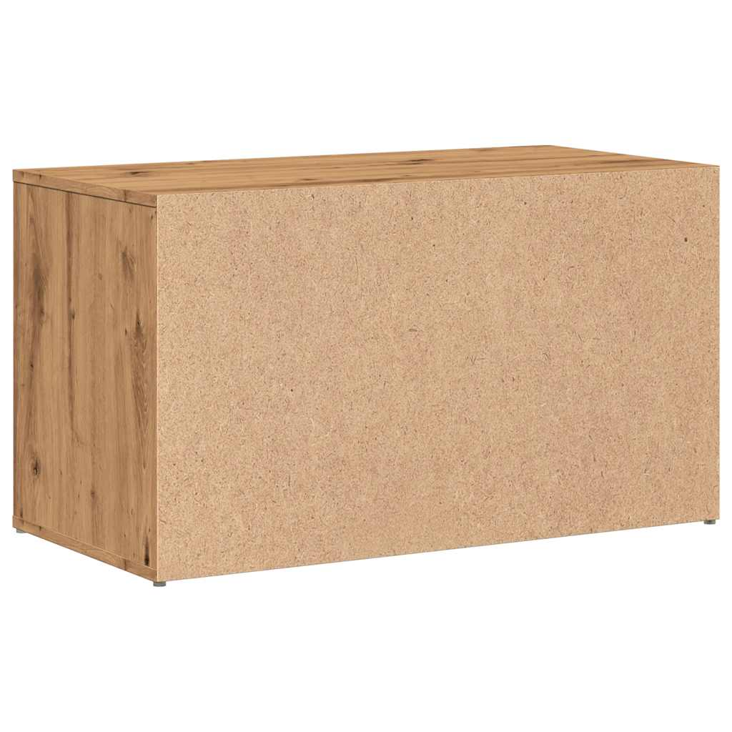 Flurbank 80x40x45 cm Artisan-Eiche Holzwerkstoff