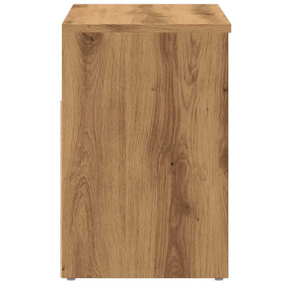 Schuhbank Artisan-Eiche 60x30x45 cm Holzwerkstoff