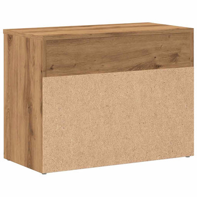 Schuhbank Artisan-Eiche 60x30x45 cm Holzwerkstoff