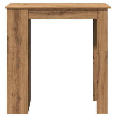 Bartisch mit Regal Artisan-Eiche 102x50x103,5 cm Holzwerkstoff