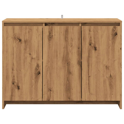 Sideboard Artisan-Eiche 102x33x75 cm Holzwerkstoff