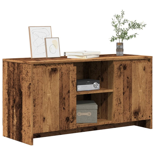 TV-Schrank Altholz-Optik 102x37,5x52,5 cm Holzwerkstoff