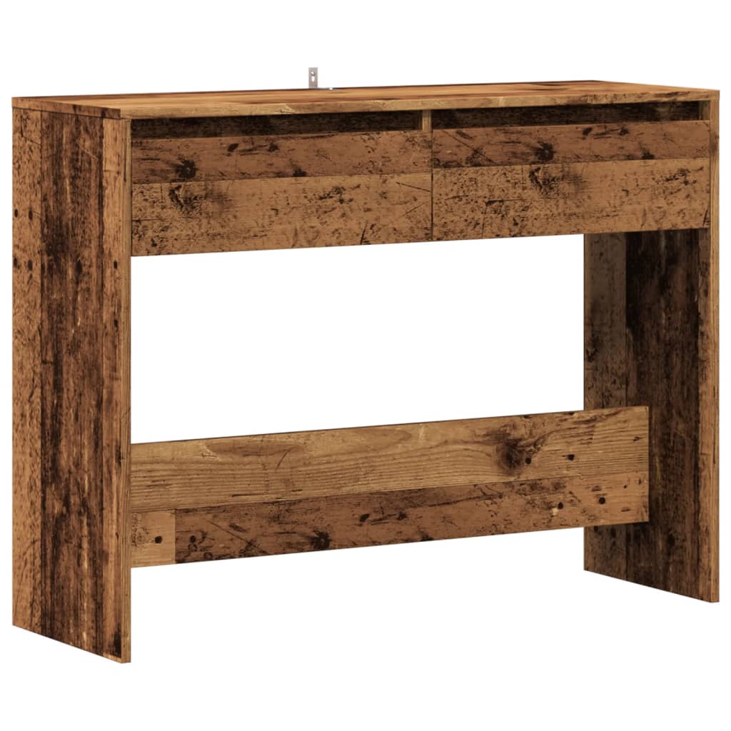 Konsolentisch Altholz-Optik 100x35x76,5 cm Holzwerkstoff