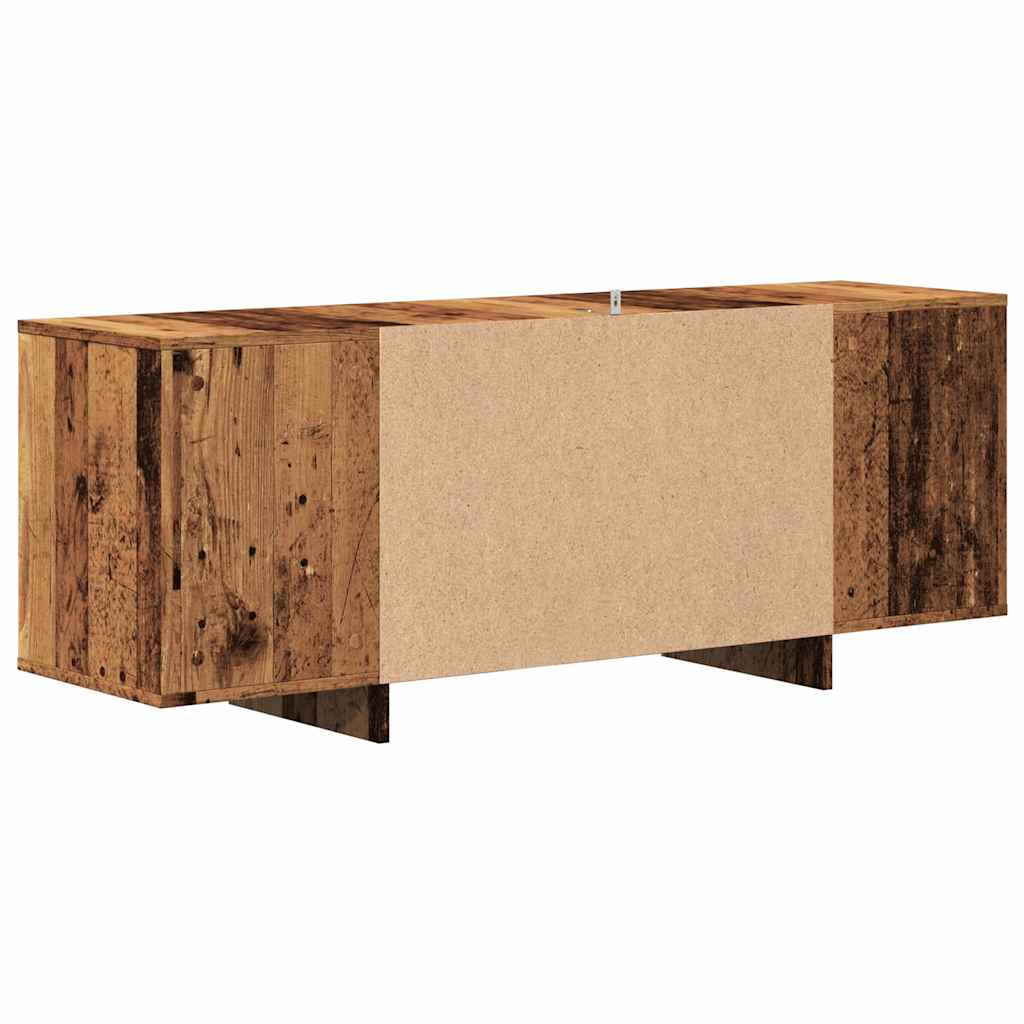 TV-Schrank Altholz-Optik 130x35x50 cm Holzwerkstoff