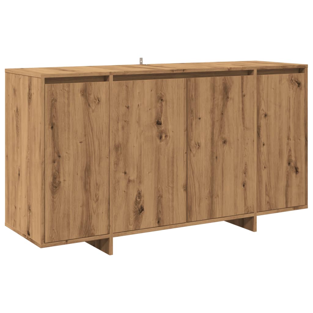 Sideboard Artisan-Eiche 135x41x75 cm Holzwerkstoff