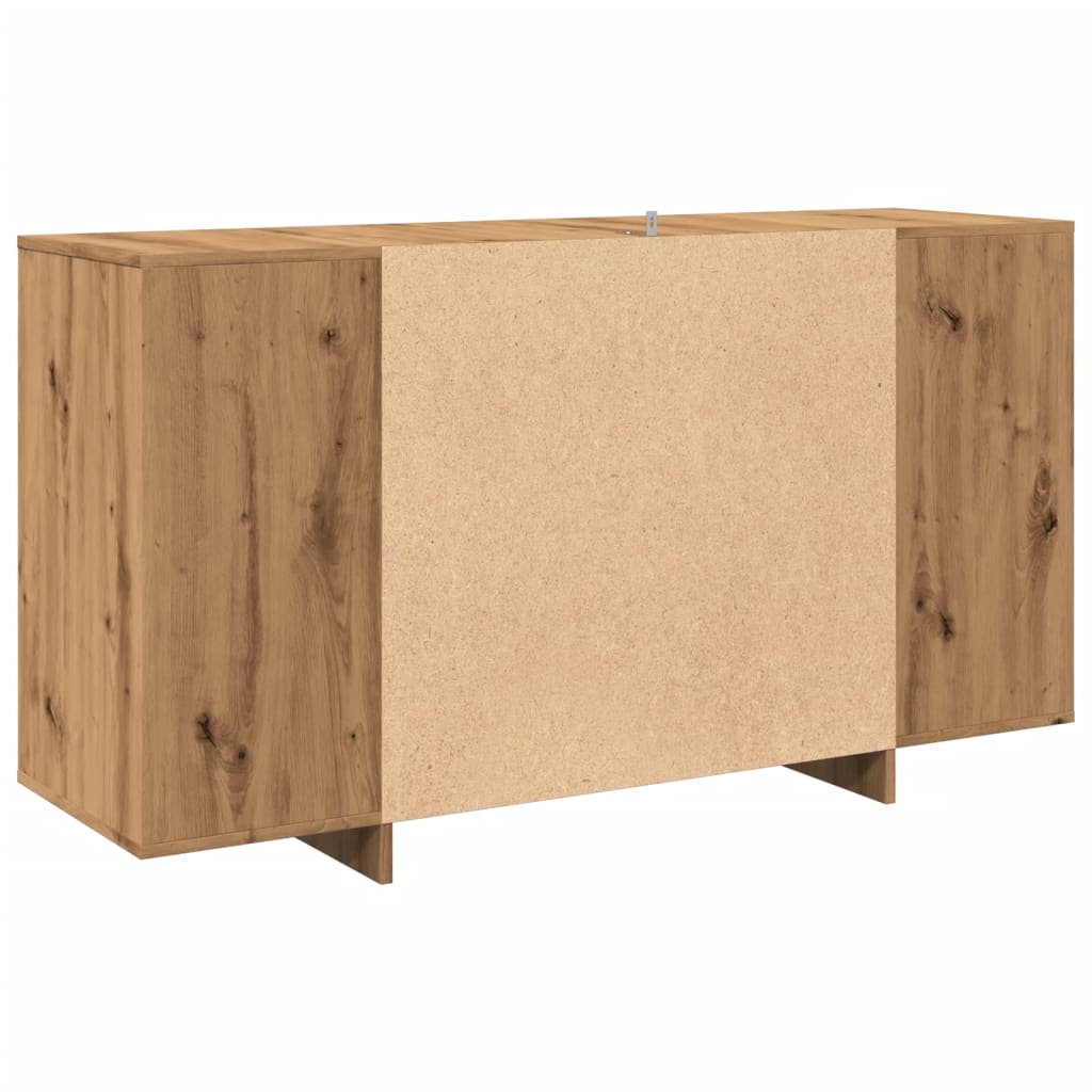 Sideboard Artisan-Eiche 135x41x75 cm Holzwerkstoff