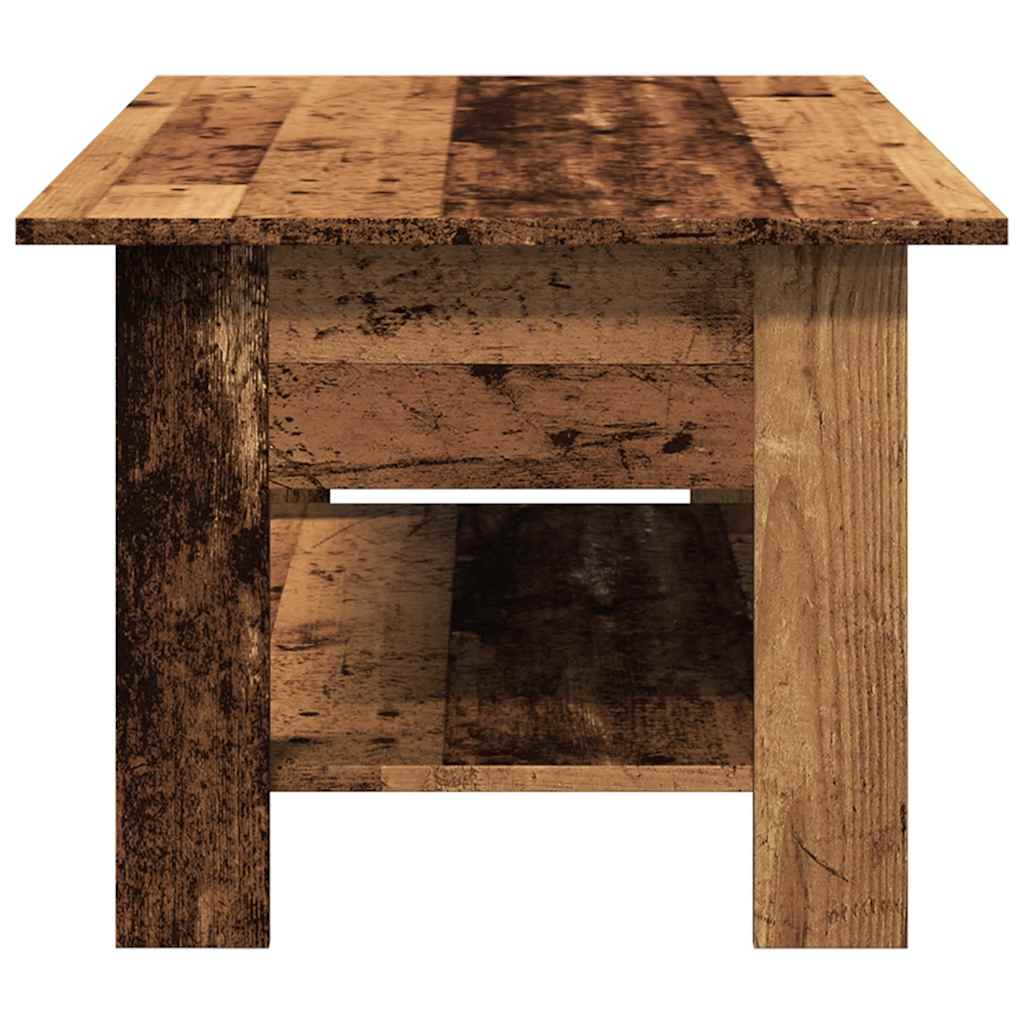 Couchtisch Altholz-Optik 102x55x42 cm Holzwerkstoff