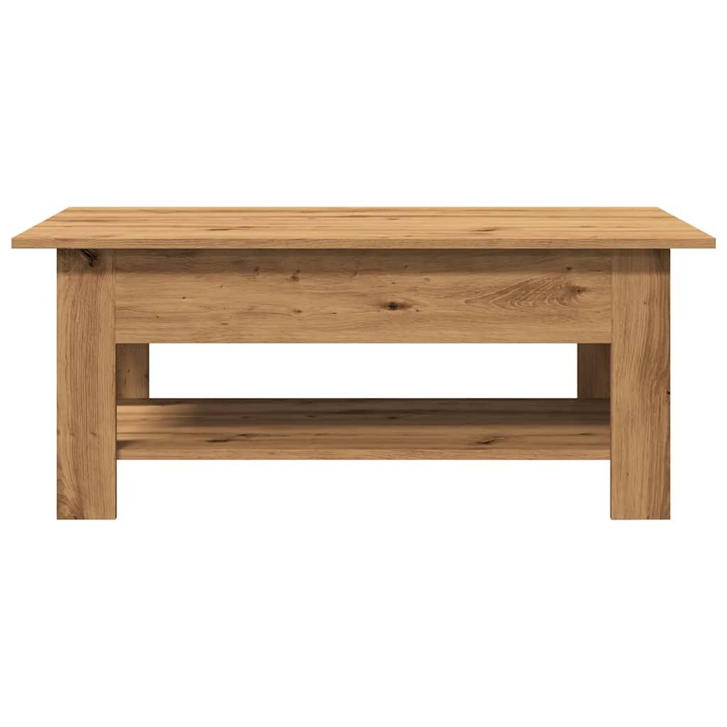 Couchtisch Artisan-Eiche 102x55x42 cm Holzwerkstoff