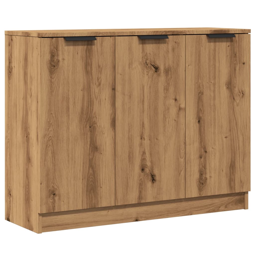 Sideboard Artisan-Eiche 90,5x30x70 cm Holzwerkstoff