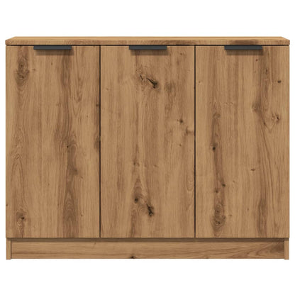 Sideboard Artisan-Eiche 90,5x30x70 cm Holzwerkstoff