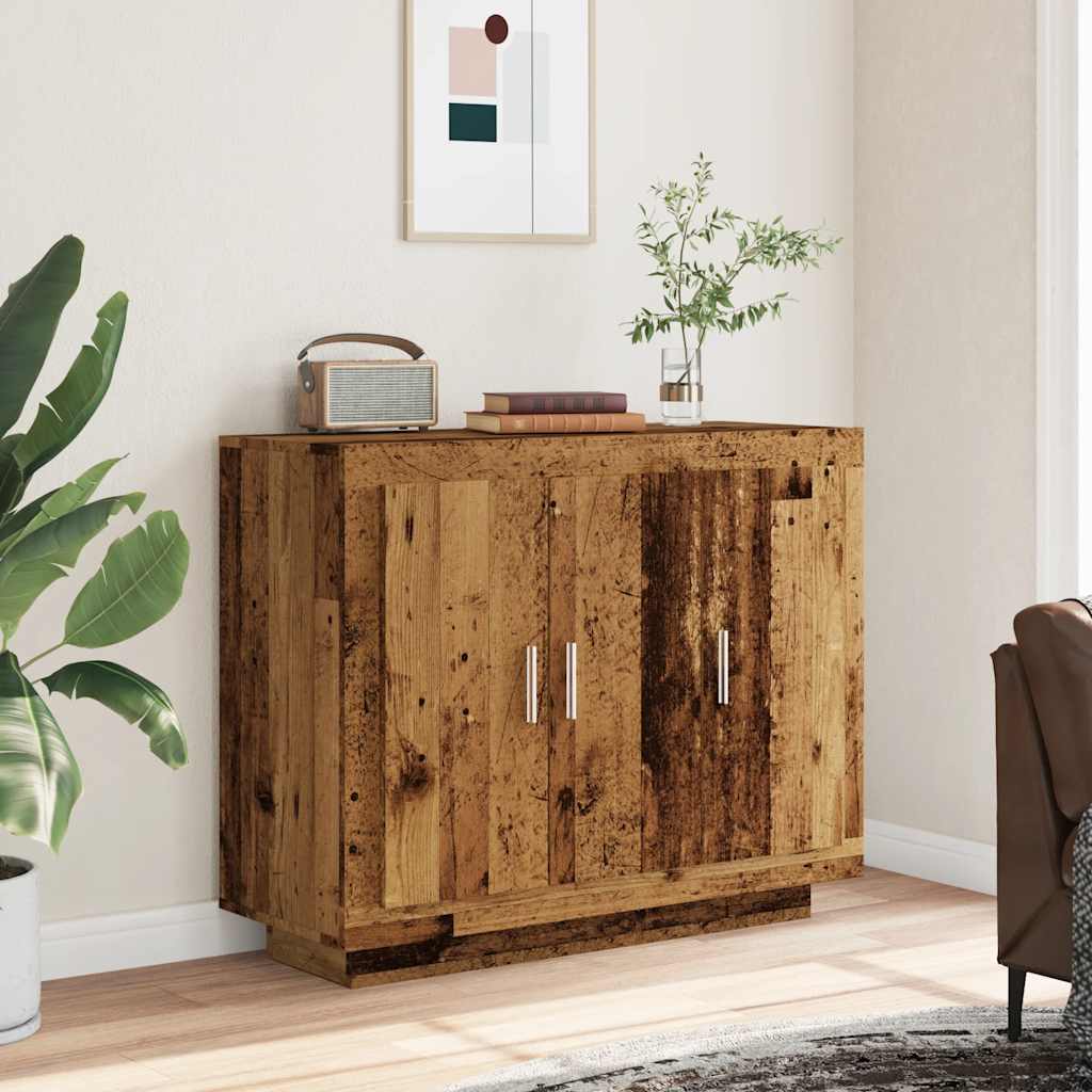 Sideboard Altholz-Optik 92x35x75 cm Holzwerkstoff