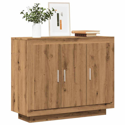 Sideboard Artisan-Eiche 92x35x75 cm Holzwerkstoff