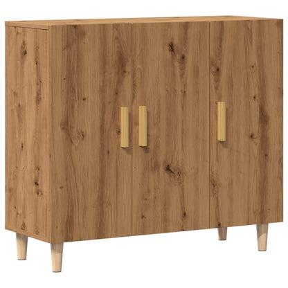 Sideboard Artisan-Eiche 90x34x80 cm Holzwerkstoff