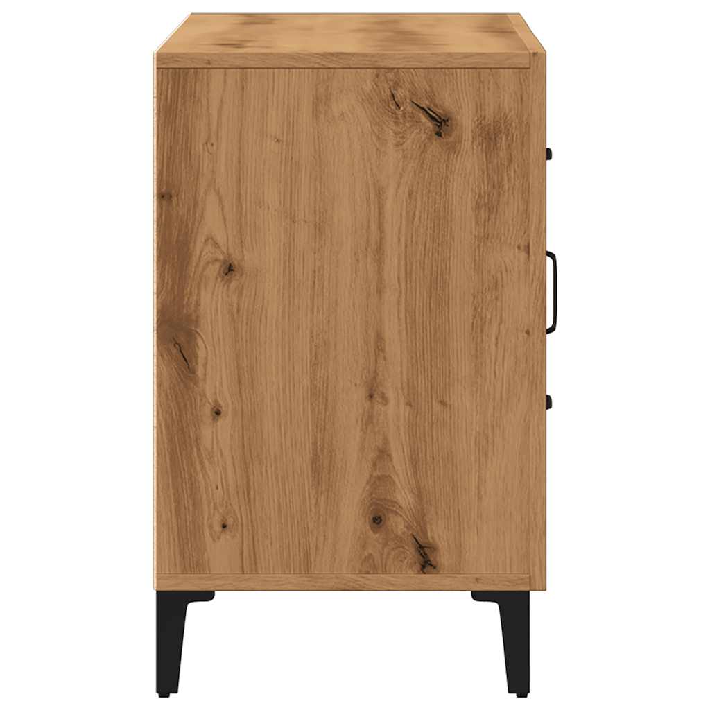 Sideboard Artisan-Eiche 100x36x60 cm Holzwerkstoff