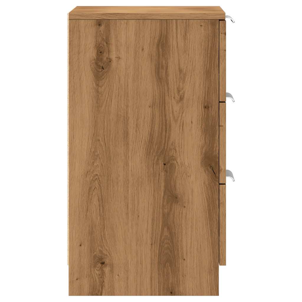 Nachttisch Artisan-Eiche 40x36x65 cm Holzwerkstoff