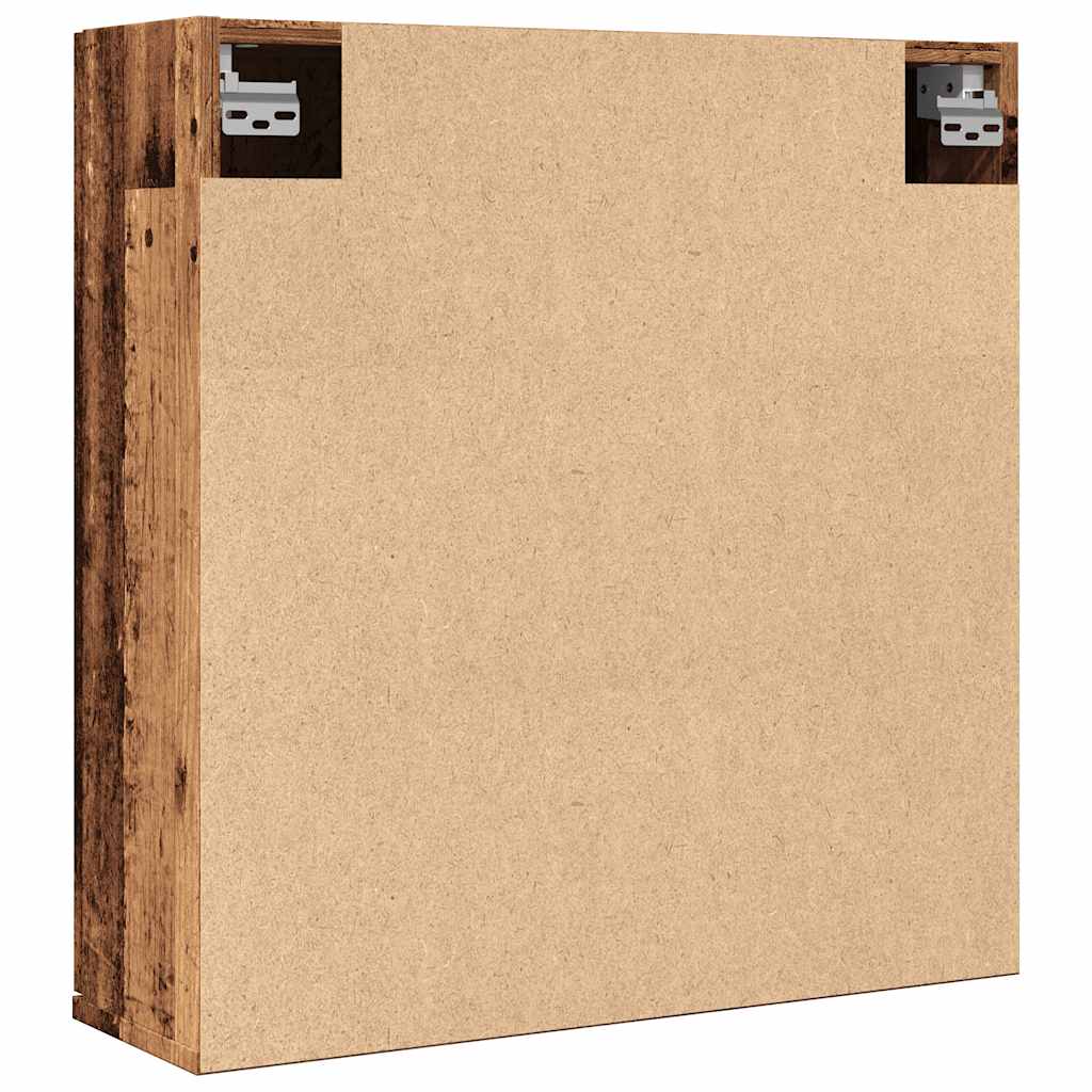 Bad-Spiegelschrank Altholz-Optik 64x20x66,5 cm Holzwerkstoff