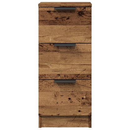 Sideboard Altholz-Optik 30x30x70 cm Holzwerkstoff