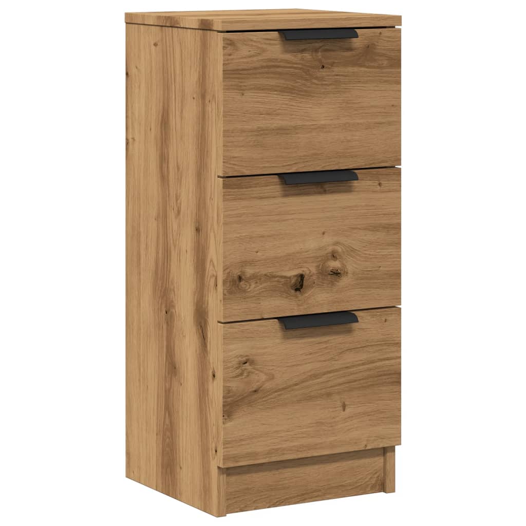 Sideboard Artisan-Eiche 30x30x70 cm Holzwerkstoff