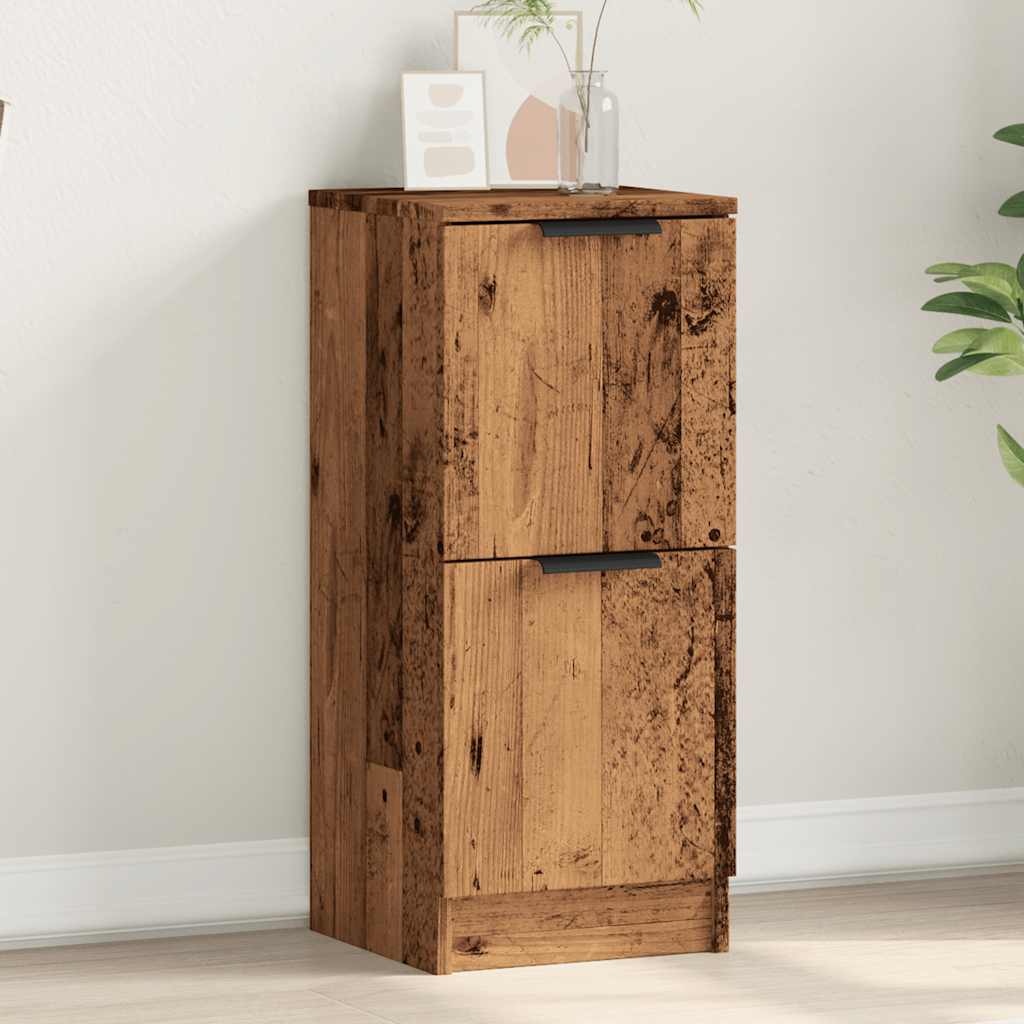 Sideboard Altholz-Optik 30x30x70 cm Holzwerkstoff