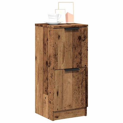 Sideboard Altholz-Optik 30x30x70 cm Holzwerkstoff