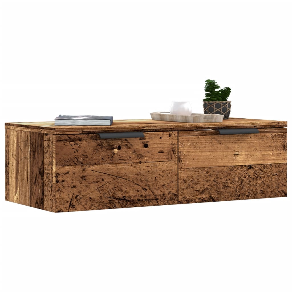 Wandschrank Artisan-Eiche 68x30x20 cm Holzwerkstoff