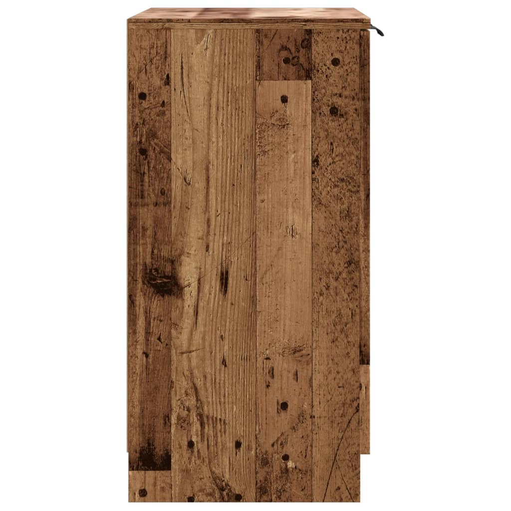 Schuhschrank Altholz-Optik 59x35x70 cm Holzwerkstoff