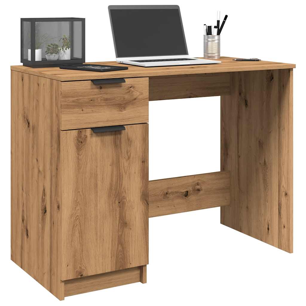 Schreibtisch Artisan-Eiche 100x50x75 cm Holzwerkstoff