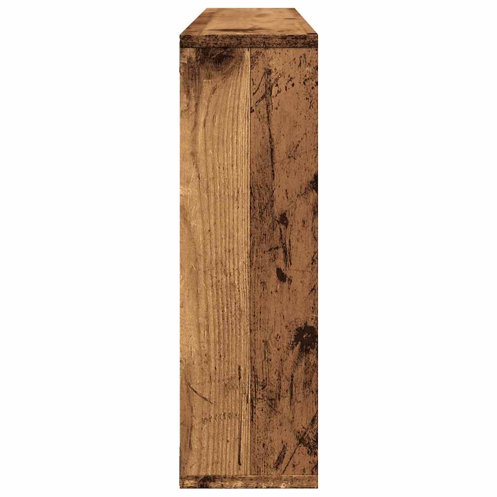 Wandregal Altholz 85x16x52,5 cm Holzwerkstoff