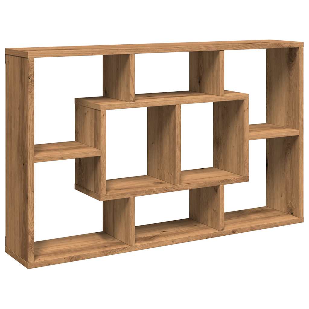 Wandregal Artisan-Eiche 85x16x52,5 cm Holzwerkstoff