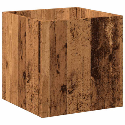 Pflanzgefäß Altholz-Optik 40x40x40 cm Holzwerkstoff