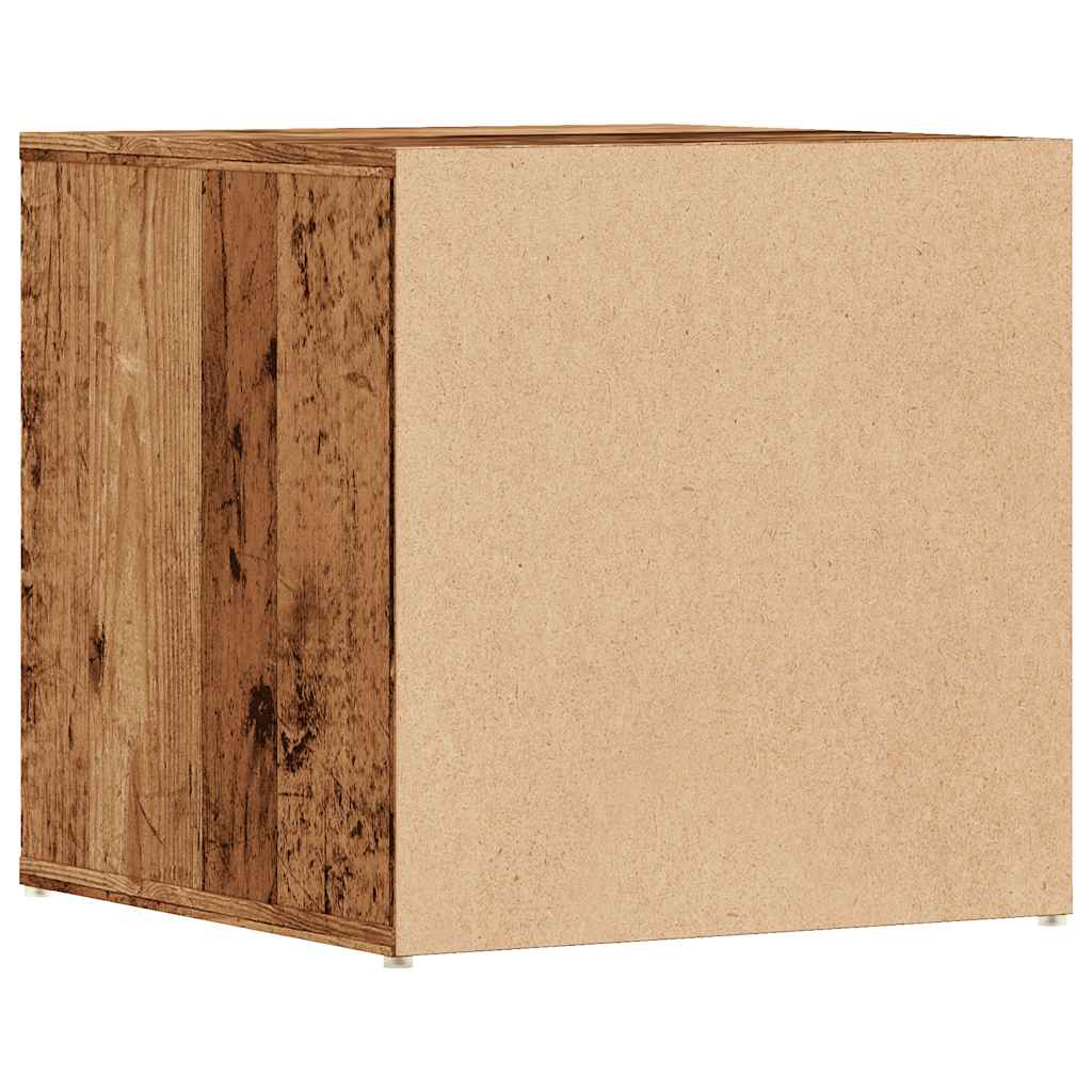 Schubladenbox Altholz 40,5x40x40 cm Holzwerkstoff