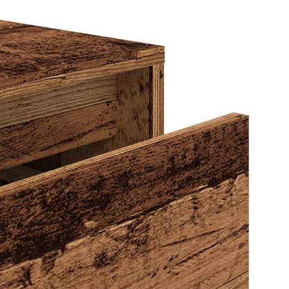 Schubladenbox Altholz 40,5x40x40 cm Holzwerkstoff