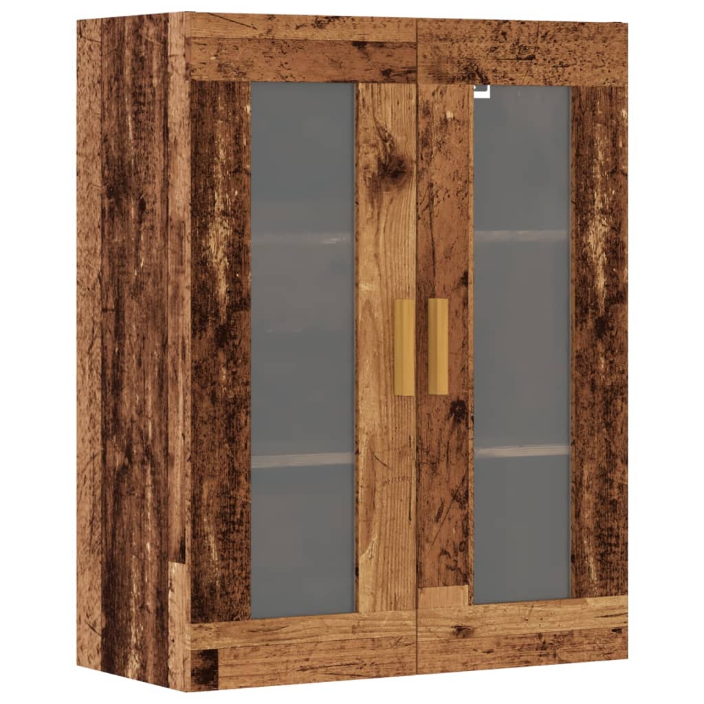 Hängeschrank Altholz-Optik 69,5x34x90 cm