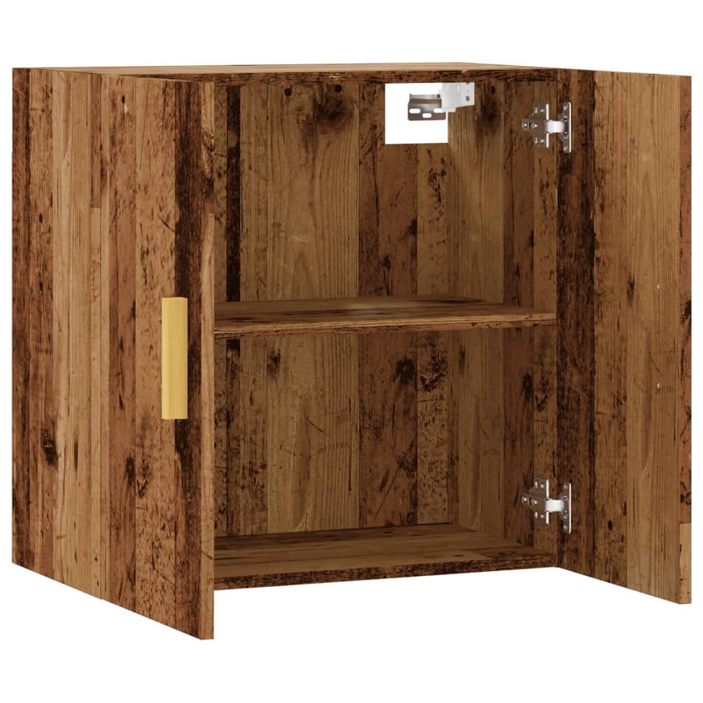 Wandschrank Altholz-Optik 60x31x60 cm Holzwerkstoff