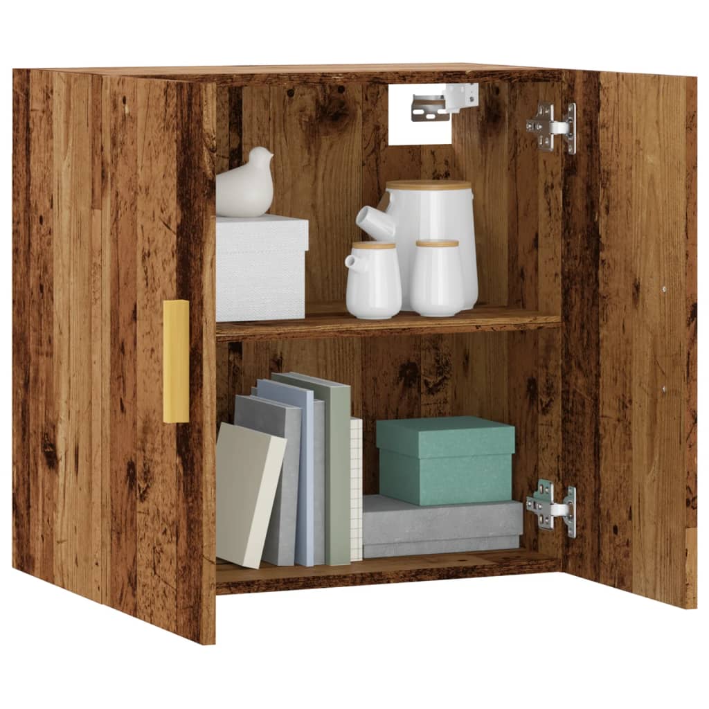 Wandschrank Altholz-Optik 60x31x60 cm Holzwerkstoff