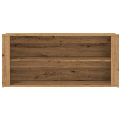 Schuhbank Artisan-Eiche 100x35x45 cm Holzwerkstoff