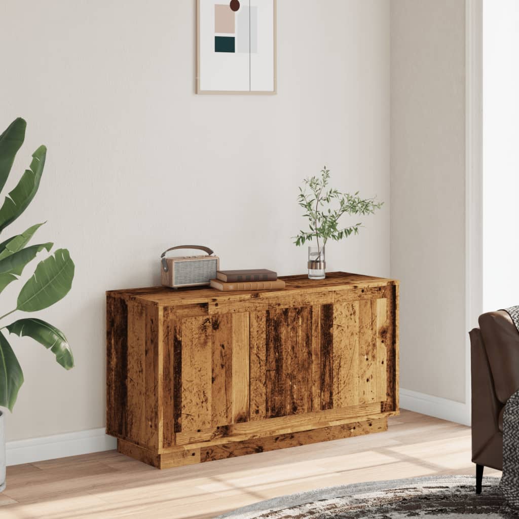 Sideboard Altholz-Optik 102x35x55 cm Holzwerkstoff