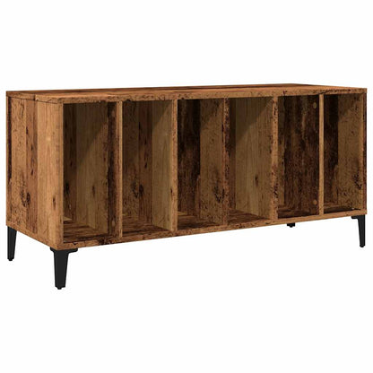 Plattenschrank Altholz-Optik 100x38x48 cm Holzwerkstoff