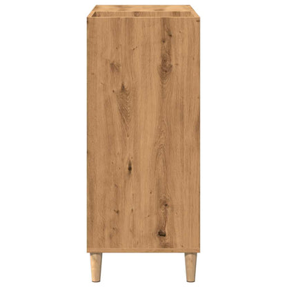 Plattenschrank Artisan-Eiche 84,5x38x89 cm Holzwerkstoff