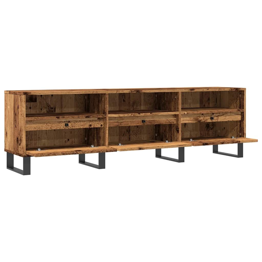 TV-Schrank Altholz-Optik 150x30x44,5 cm Holzwerkstoff