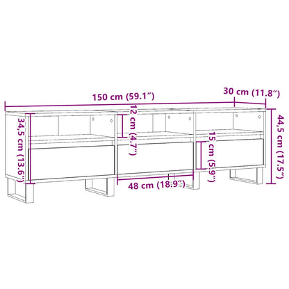 TV-Schrank Artisan-Eiche 150x30x44,5 cm Holzwerkstoff